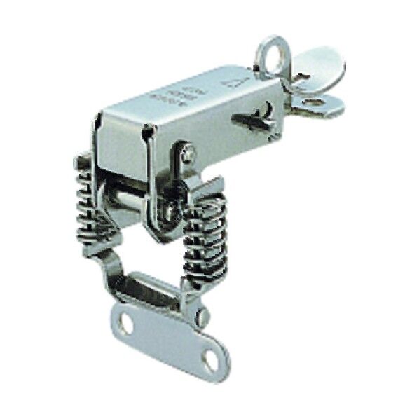 ステンレス鋼製コーナーファスナーばね付