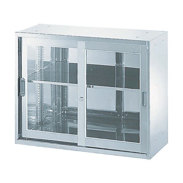 ステンレス保管庫 枠付ガラス扉タイプ