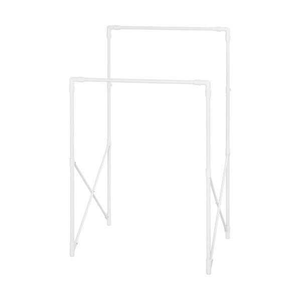 アイリスオーヤマ 102554 伸縮多機能スタイル物干し ホワイト STSM-150-W 1点...