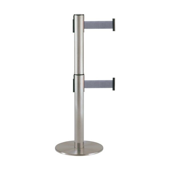 2段式ベルトパーテーション スチールグレー SU-661-620-5 1点