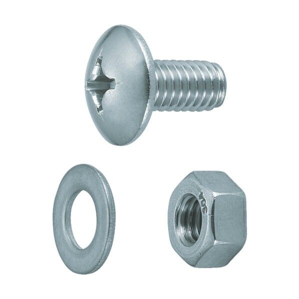 軽量棚用ステンレスボルト・ナットセットM6X12SUS304