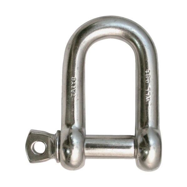 SUS 捻込シャックル 鍛造製 ツバ付
