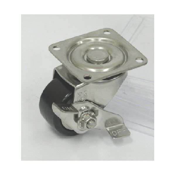 重量用ステンレスキャスター自在車S付き フェノール車輪ベアリング入