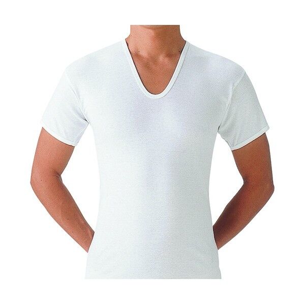 やわらか肌着 (2枚入) 半袖U首