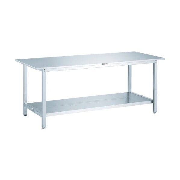 オールステンレス作業台(下棚2枚付)