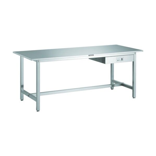 オールステンレス作業台(引出し付)