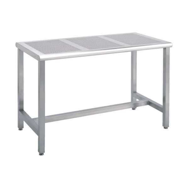 ステンレスワークテーブル(H型枠タイプ・パンチングパネルタイプ天板)