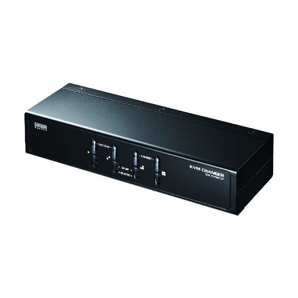 PS/2・USB両対応パソコン自動切替器(4:1)