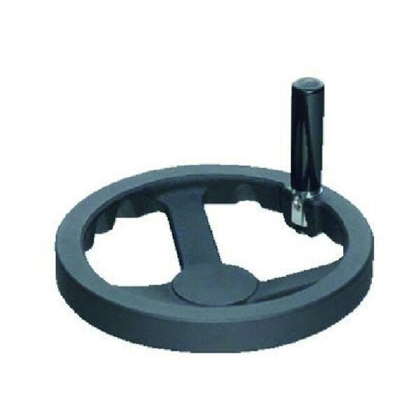 ハンドル 安全ハンドル車(加工付) ハンドル径160mm SY160-KM19 1点