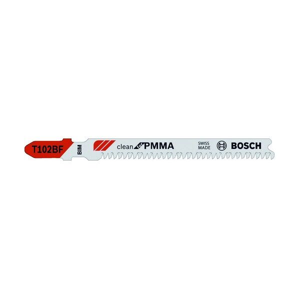 ジグソーブレード バイメタル アクリル用 T-102BF T-102BF/3 3枚