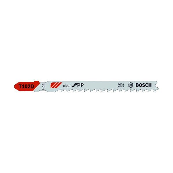 ジグソーブレード 炭素工具鋼 プラスチック用 T-102D T-102D/3 3枚