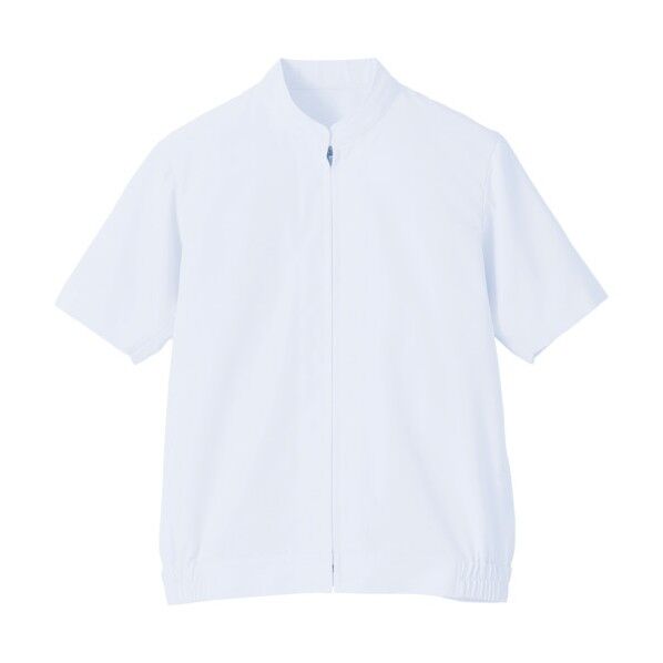 スズミドライ男女兼用半袖ジャンバー(ホワイト) SZ422-W_6L 1着