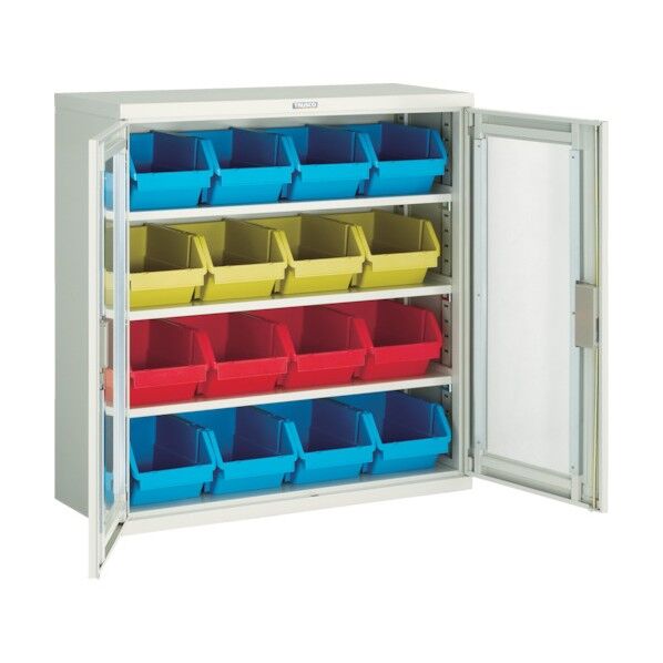 バンラックケースM型両開き扉コンテナ入H880 T303M-C 1点