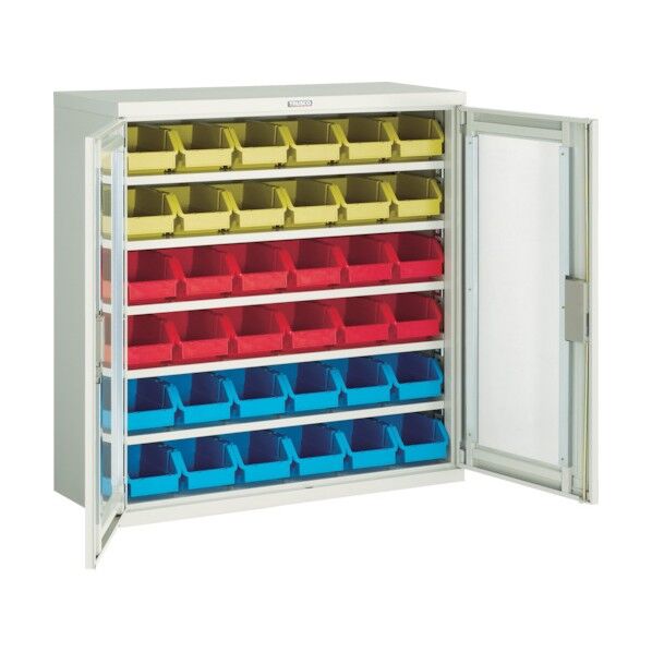 バンラックケースM型両開き扉コンテナ入H880 T305M-B 1