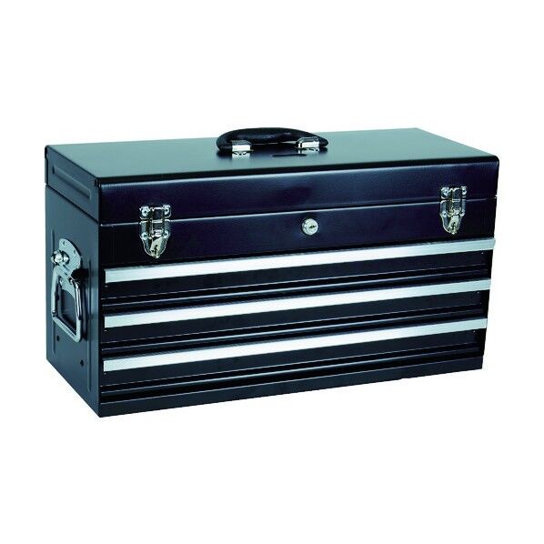 ツールチェスト(3段式)艶消しブラック