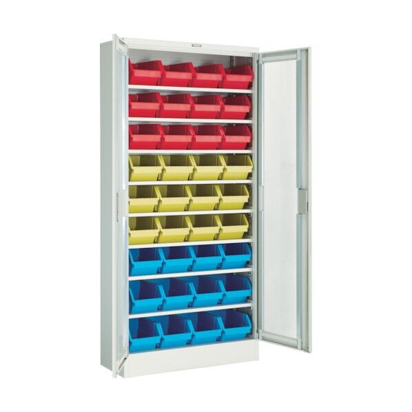 バンラックケースM型両開き扉コンテナ入H1790 T608M-C 1