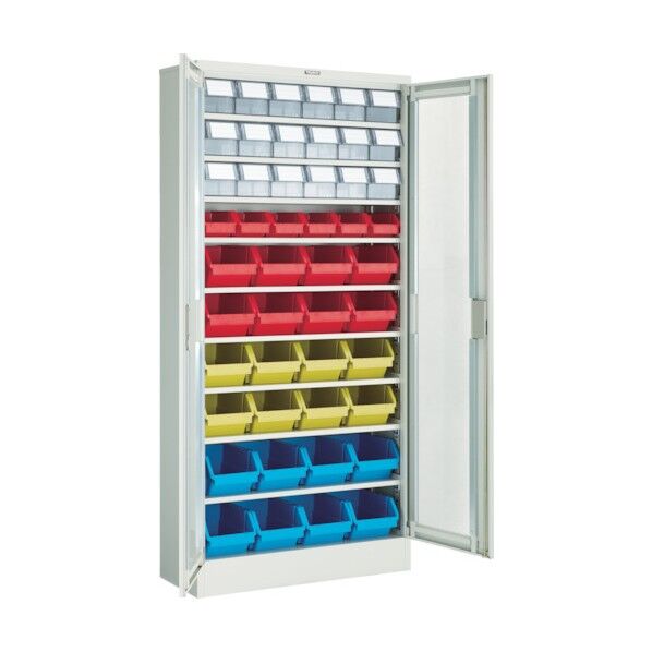 バンラックケースM型両開き扉コンテナ入H1790 T609M-D 1点