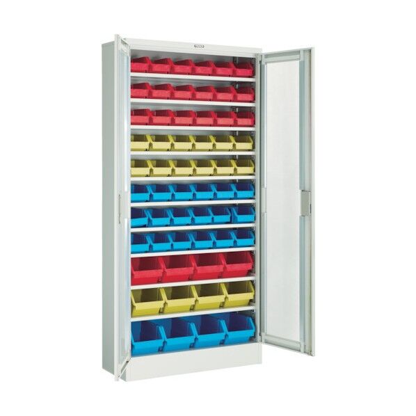 バンラックケースM型両開き扉コンテナ入H1790 T610M-B 1