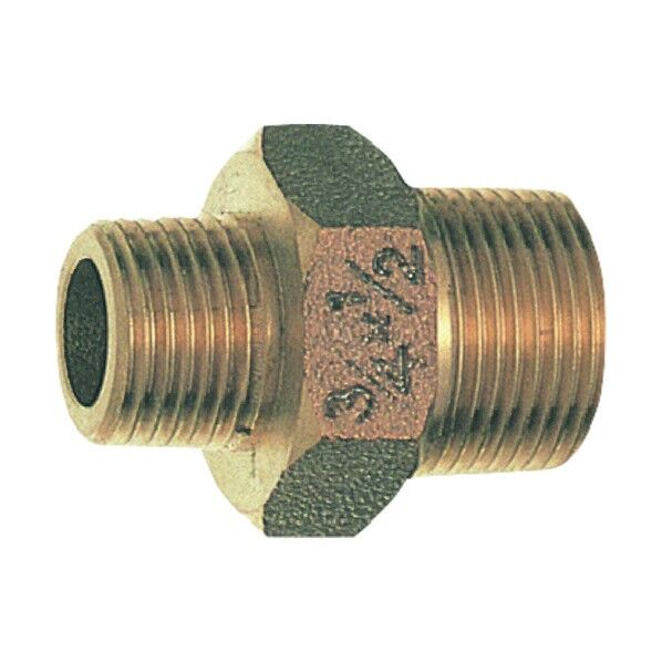 砲金異径六角ニップル T700-1-25×13 1