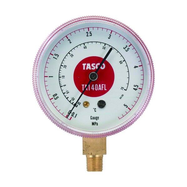 タスコR410A圧力計 振動吸収タイプTA140AFL