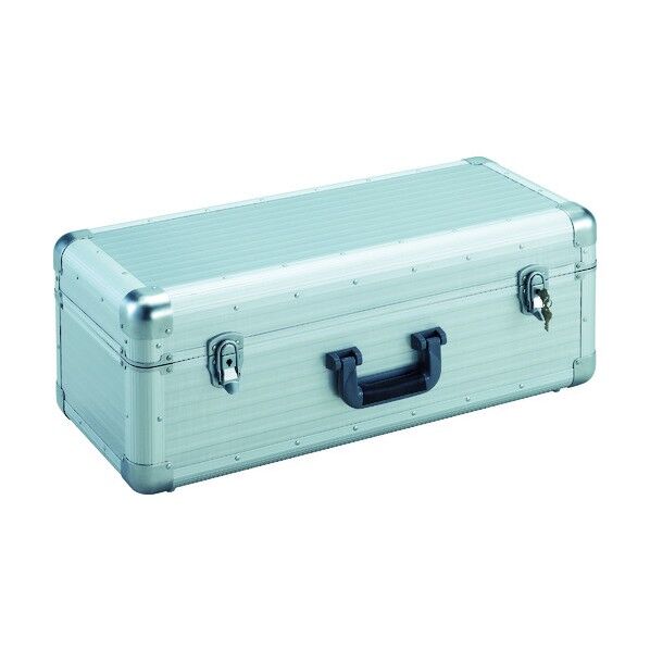 大型アルミ工具箱内寸640X260XH230シルバー