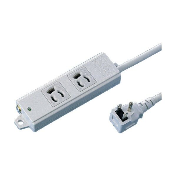 工事物件タップ 抜け止めコンセント (エコタイプ) L型プラグ