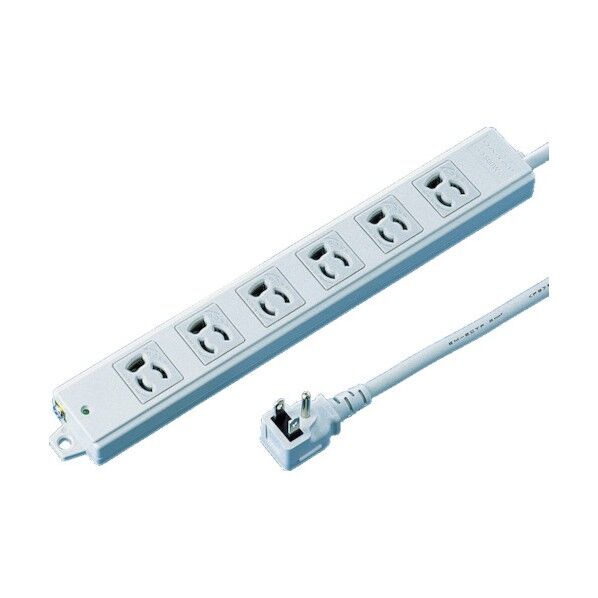 工事物件タップ 抜け止めコンセント (エコタイプ) L型プラグ