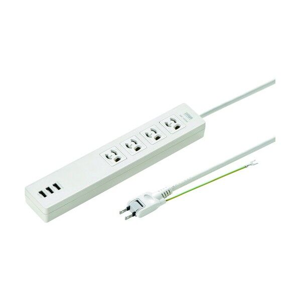 USB充電機能付きタップ