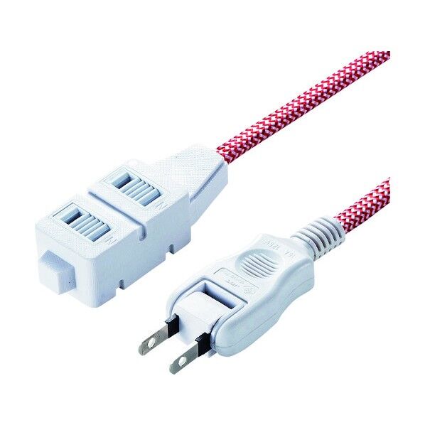 ファブリックコードタップ TAP-FB1-05R 1点