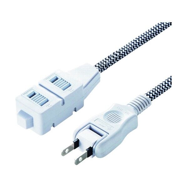 ファブリックコードタップ TAP-FB1-1BK 1点