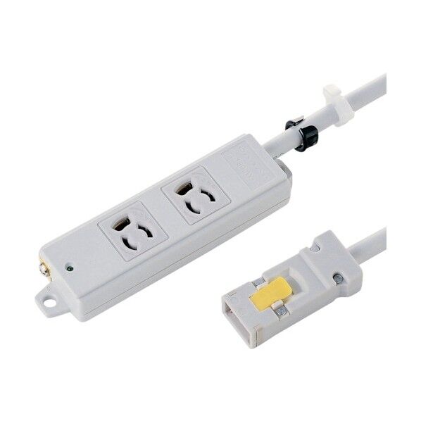 工事物件タップ 抜け止めコンセント