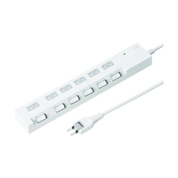 節電エコタップ(2P、6個口、2m) TAP-S17-2 1点