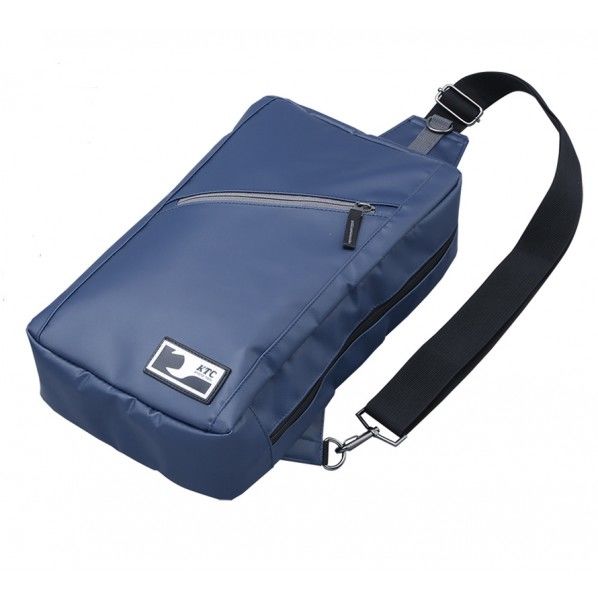 YG-124NV .ターポリンボディバッグスクエアタイプ(ネイビー 000011900346 1個