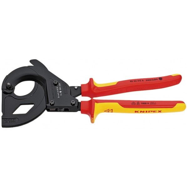 絶縁ラチェットケーブルカッター SWA用 315mm 9536-315A 1個