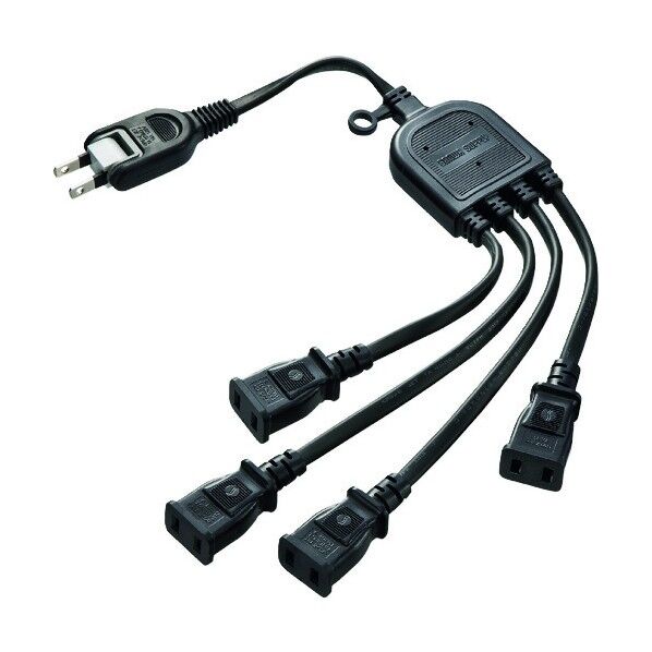 ACアダプタ専用電源延長コード TAP-EX4BKN 1