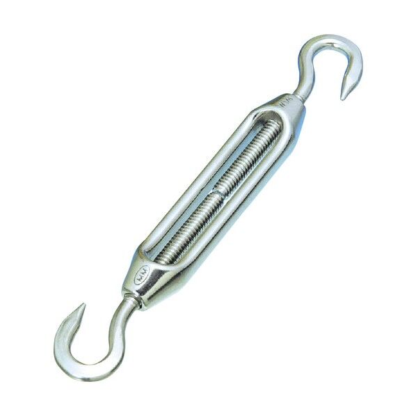 ステンレス 枠式ターンバックル(フック&フック) 捻径M22 TB-22H 1点