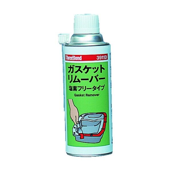 塩素フリーガスケットリムーバー 透明 65 x 65 x 198 mm 420ml TB3911D 1