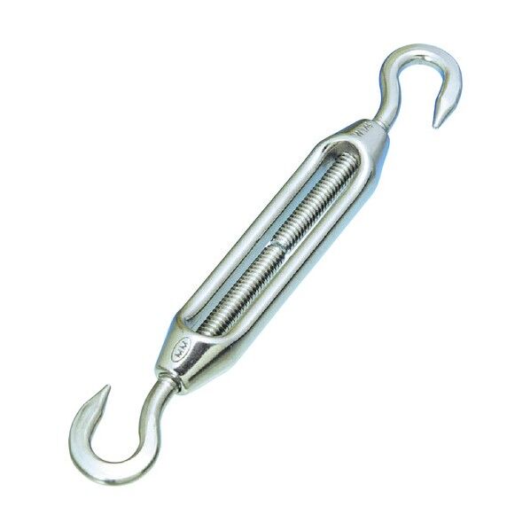 ステンレス 枠式ターンバックル(フック&フック) 捻子径M4 TB-4HM 1点