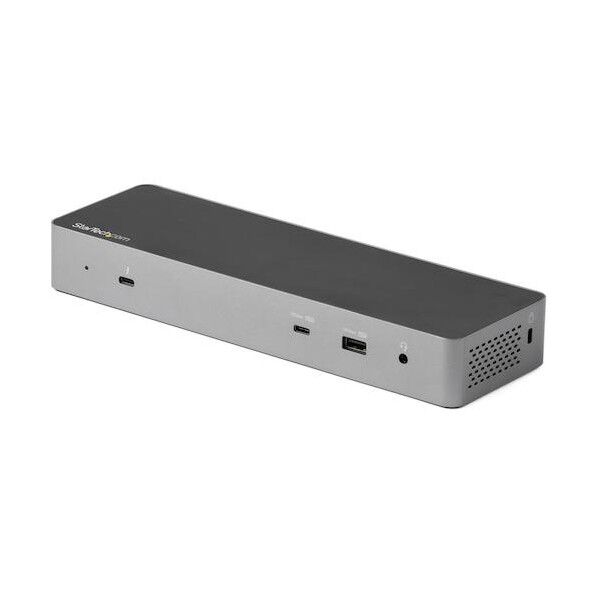 STARTEC.COM社 ドック/TB3&USB-C/2画面/4K&8K HDMI DP/96W PD/5x USB/LAN TB3CDK2DH   1個...