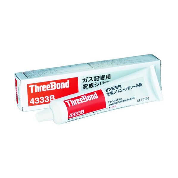 スリーボンド ガス配管用変性シリコーン系シール剤TB4333B 229 x 52 x 39 mm TB4333B...