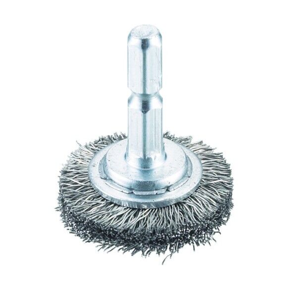 軸付ホイールブラシ ステンレス