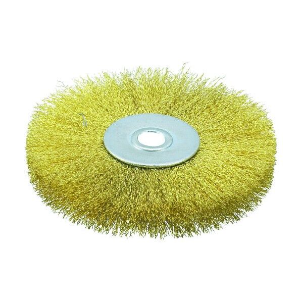 ホイールブラシ(ストレートグラインダー用) 真鍮線