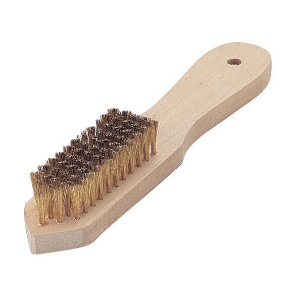 剣先型5行ブラシ