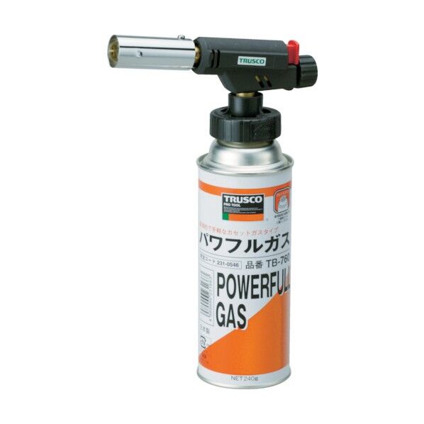 パワフルトーチカセットガスタイプ 216 x 113 x 78 mm 668 g TB-710