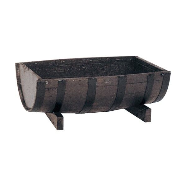 ウイスキー樽プランター 船型63 ナチュラル GE-1N 1点