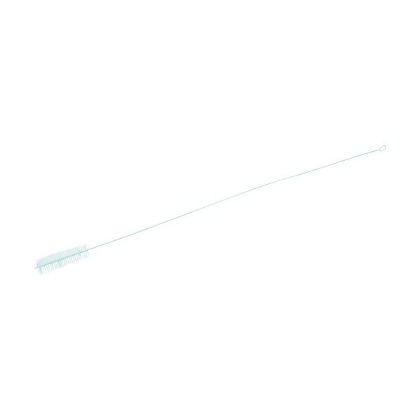 理化学ブラシ細管洗い用ナイロン毛ステンレス柄 490 x 90 x 18 mm TBI-S1N 1点
