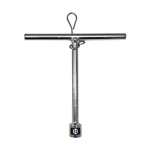 KDR T型ボックスレンチ(ハンガーフック付)フルポリッシュ 12mm TBS-12 1点