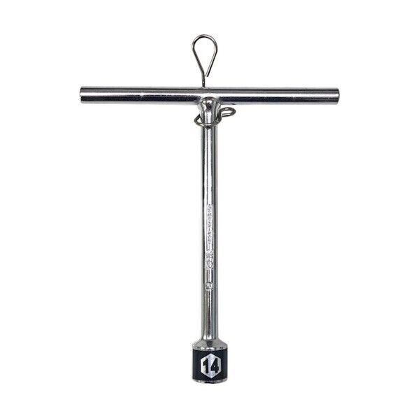 KDR T型ボックスレンチ(ハンガーフック付)フルポリッシュ 14mm TBS-14 1点