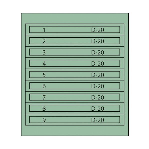 ムラテックKDS ツールキャビネットTC-180I TC-180I 1点
