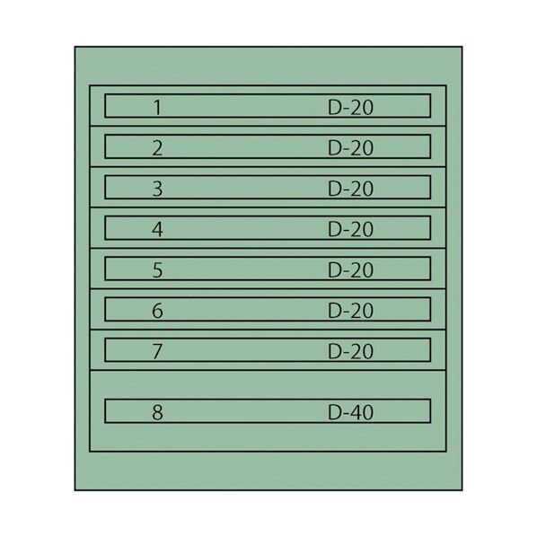 ムラテックKDS ツールキャビネットTC-180J TC-180J 1点
